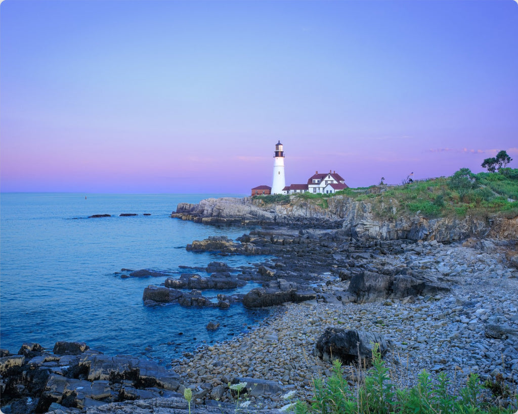 Violet Sky – Portland Head Lighthouse Fine Art Print