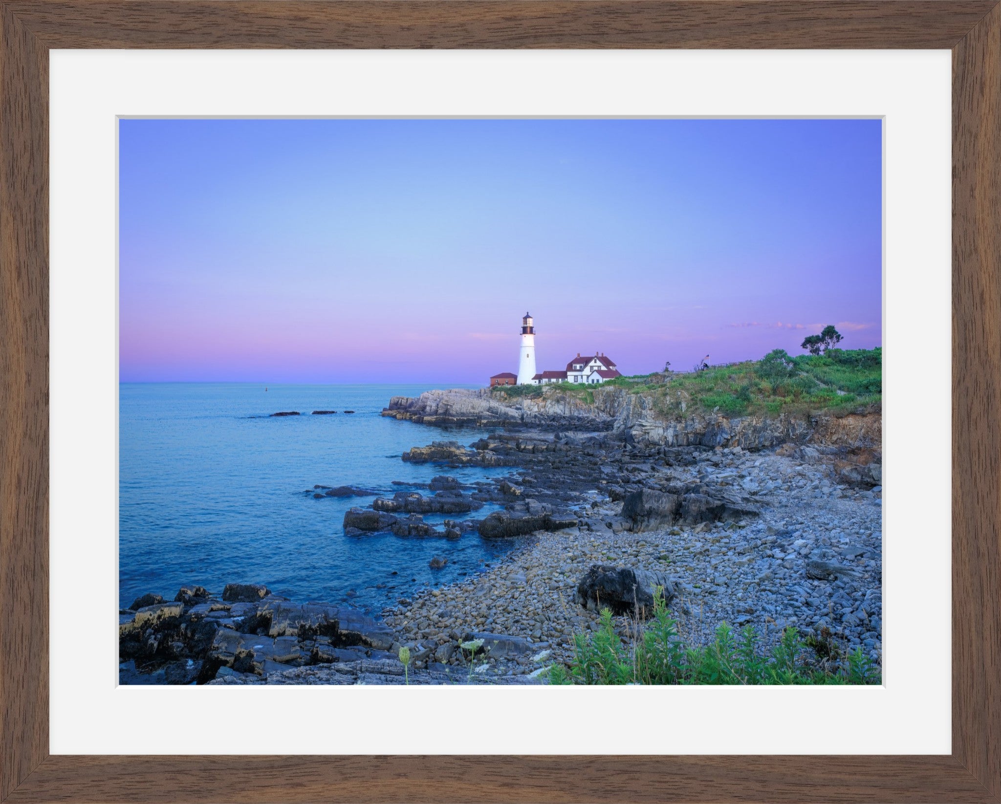 Violet Sky – Portland Head Lighthouse Fine Art Print