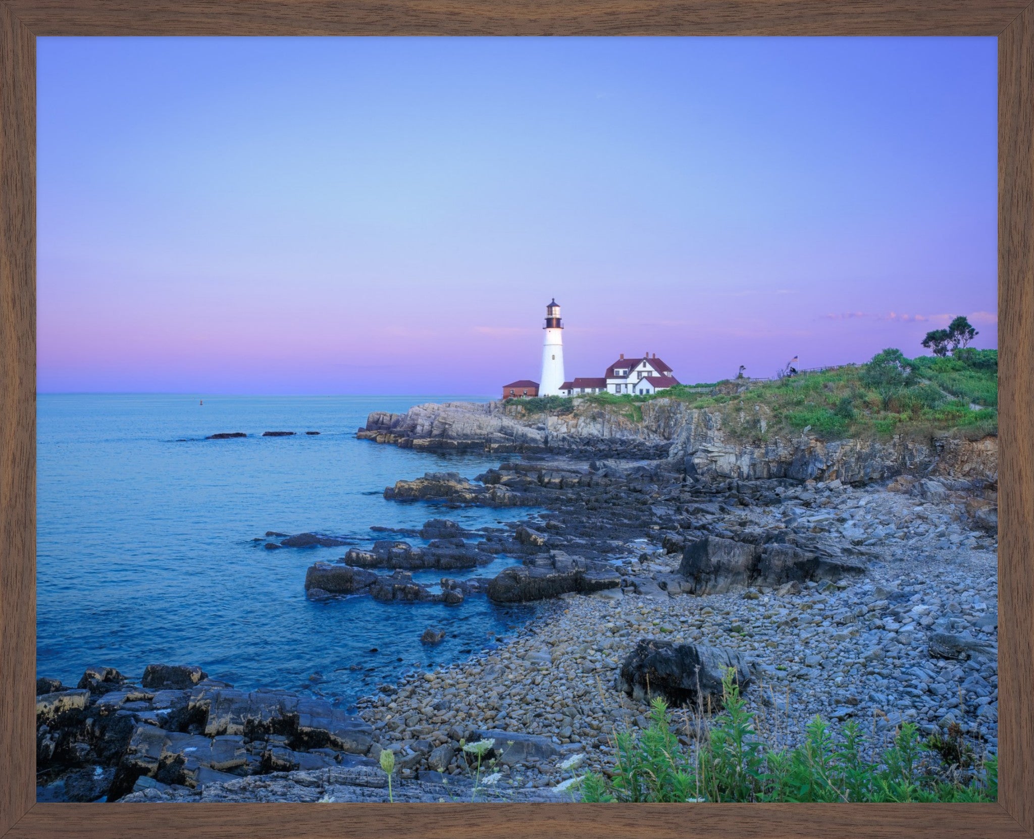Violet Sky – Portland Head Lighthouse Fine Art Print