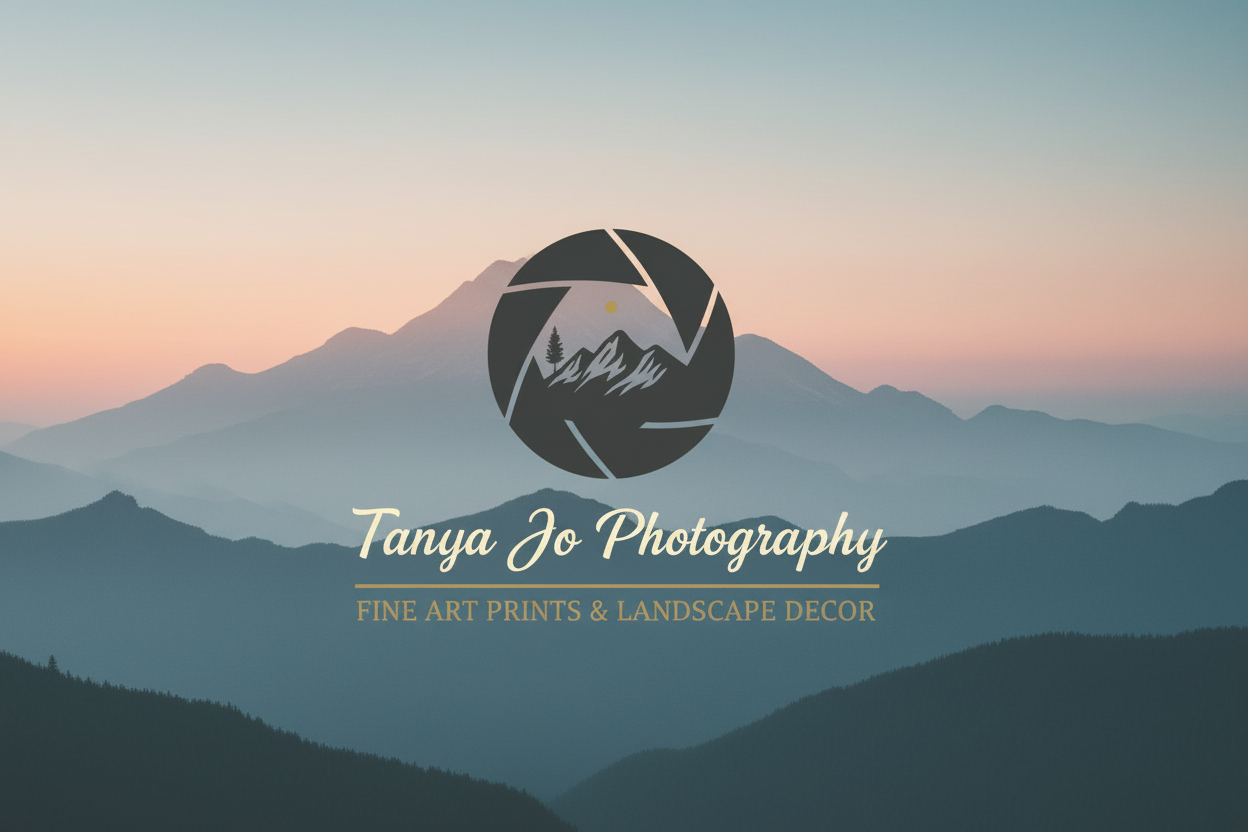 Tanya Jo Photography - Hazy Mountain Logo